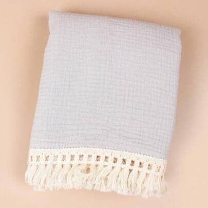 Couverture BEBE-Gris Douceur et confort pour tout-petits