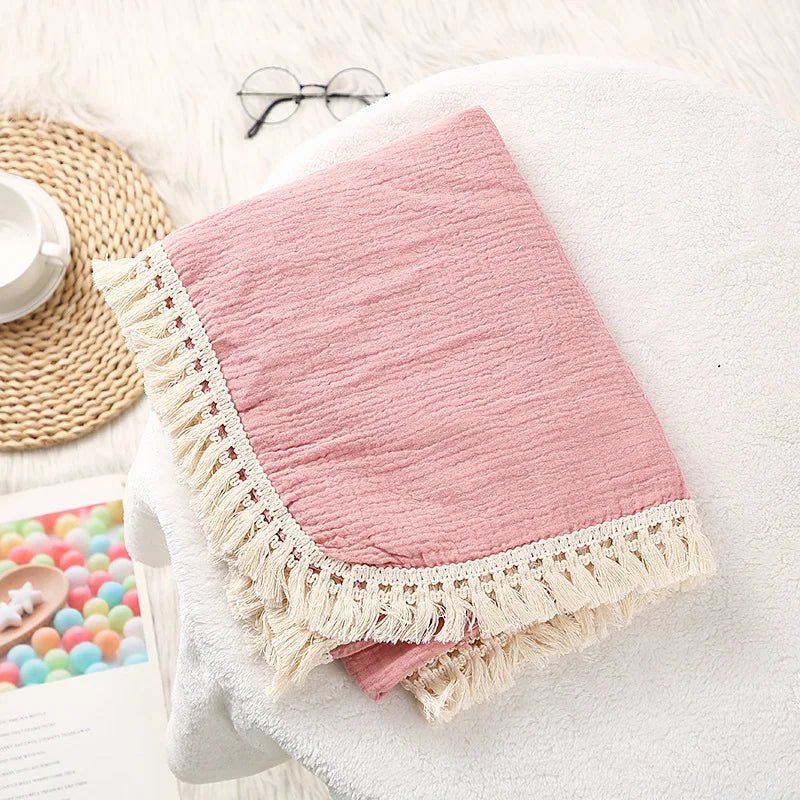 Couverture BEBE - Rose  enveloppe votre bébé dans cocon de douceur