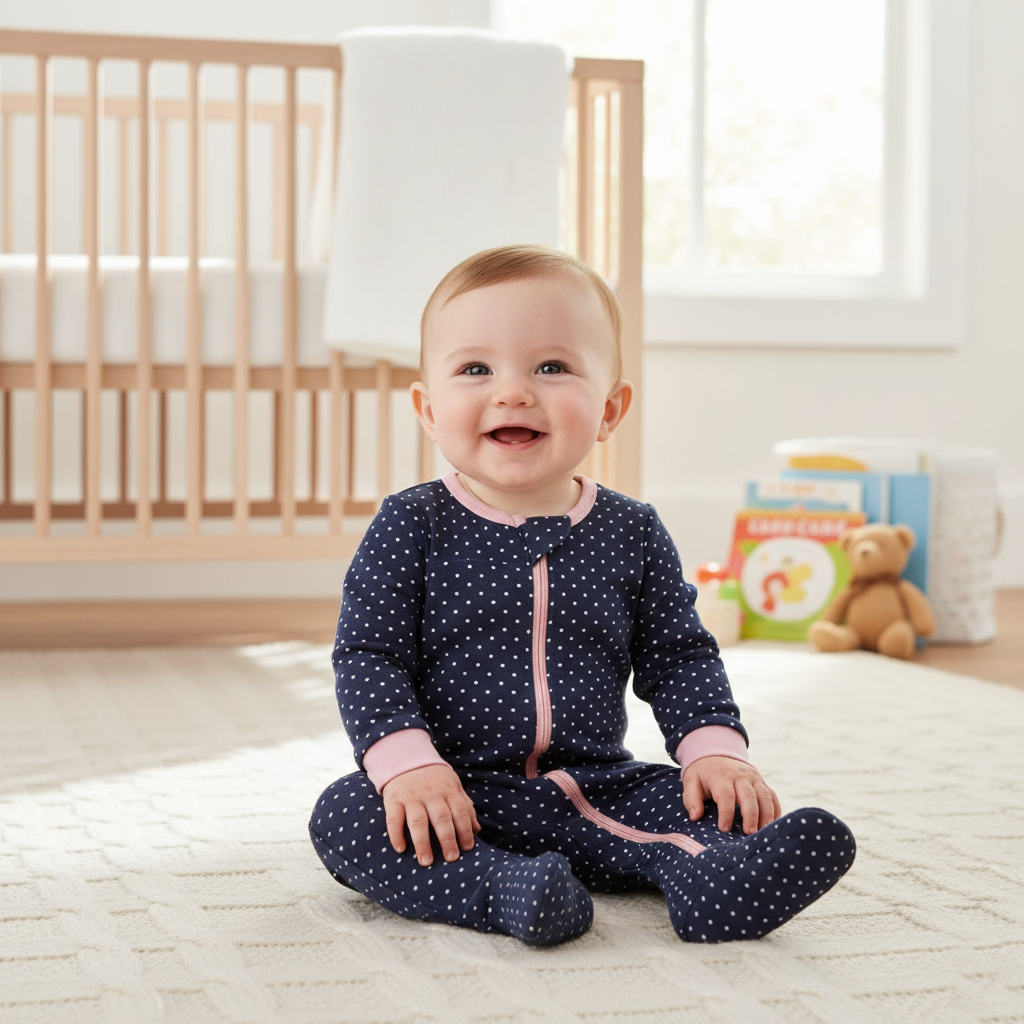 Lot 3 grenouillères pour bébé fille | Confort