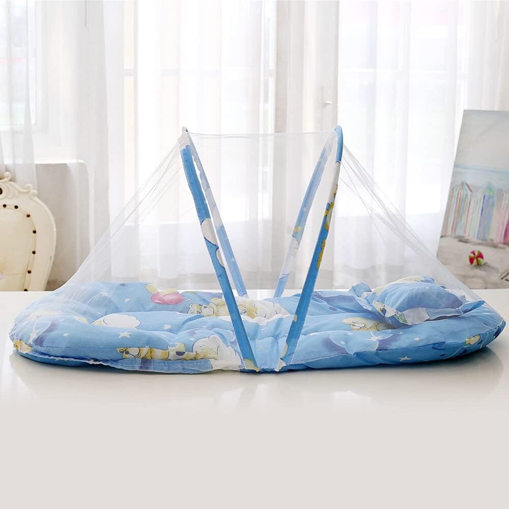 Moustiquaire Lit Bébé Bleu  Investissement Durable
