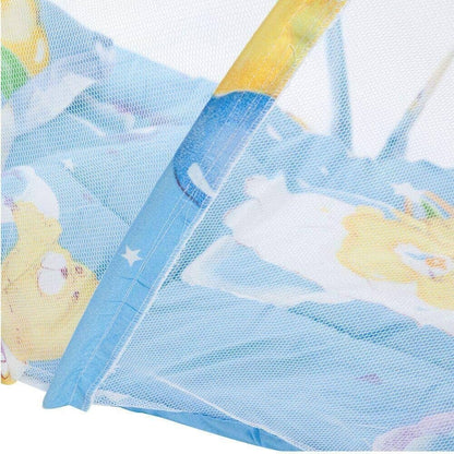 Moustiquaire Lit Bébé Bleu  offre Sommeil Paisible pour Bébé