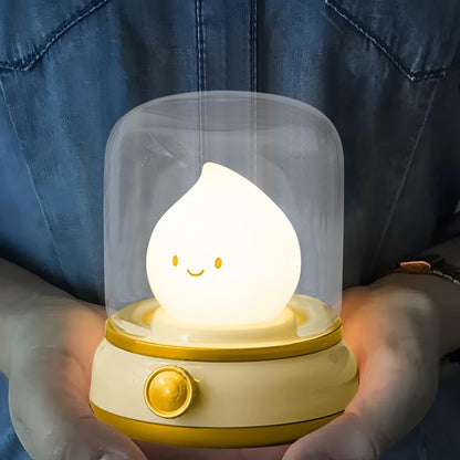 Bebe Veilleuse-Flamme Jaune sa couleur jaune moderne