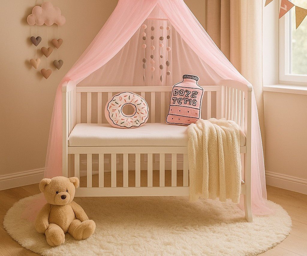 ciel de lit bébé style palais royal style chateau