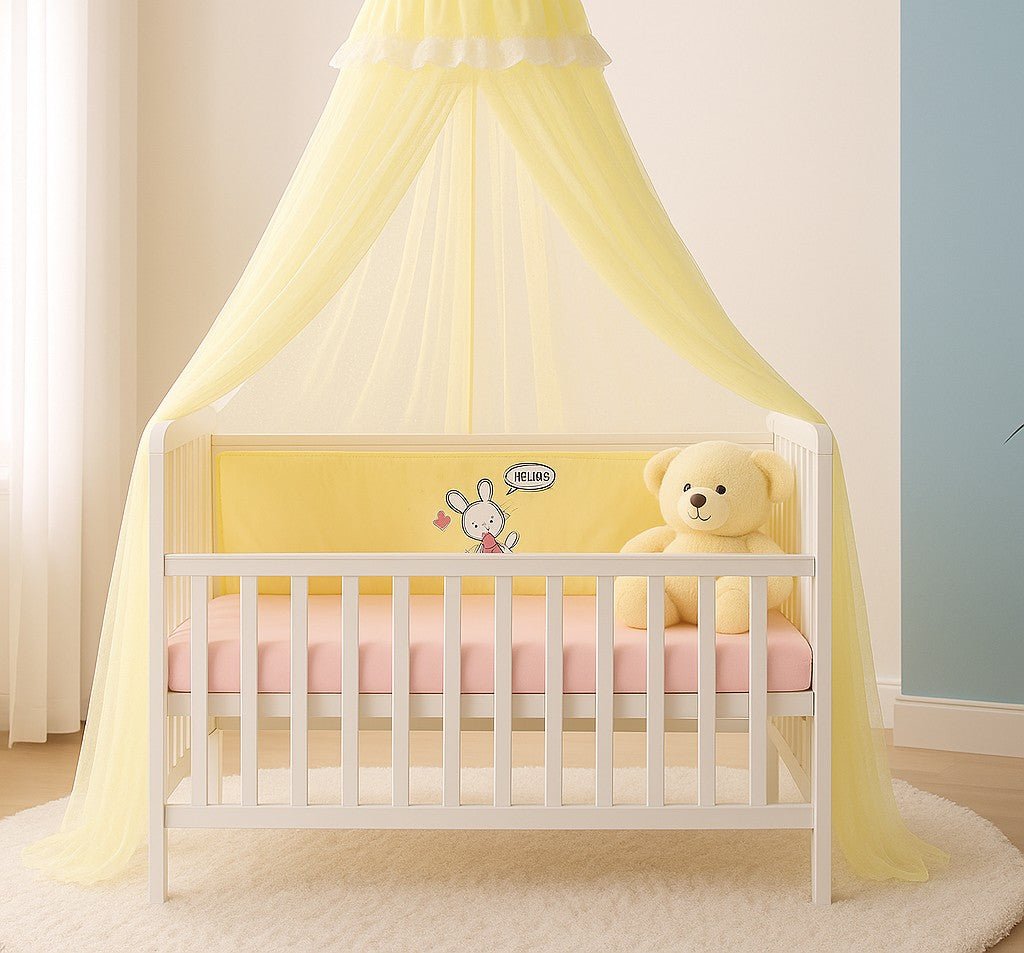ciel de lit bébé style palais royal simple espace en lieu magique