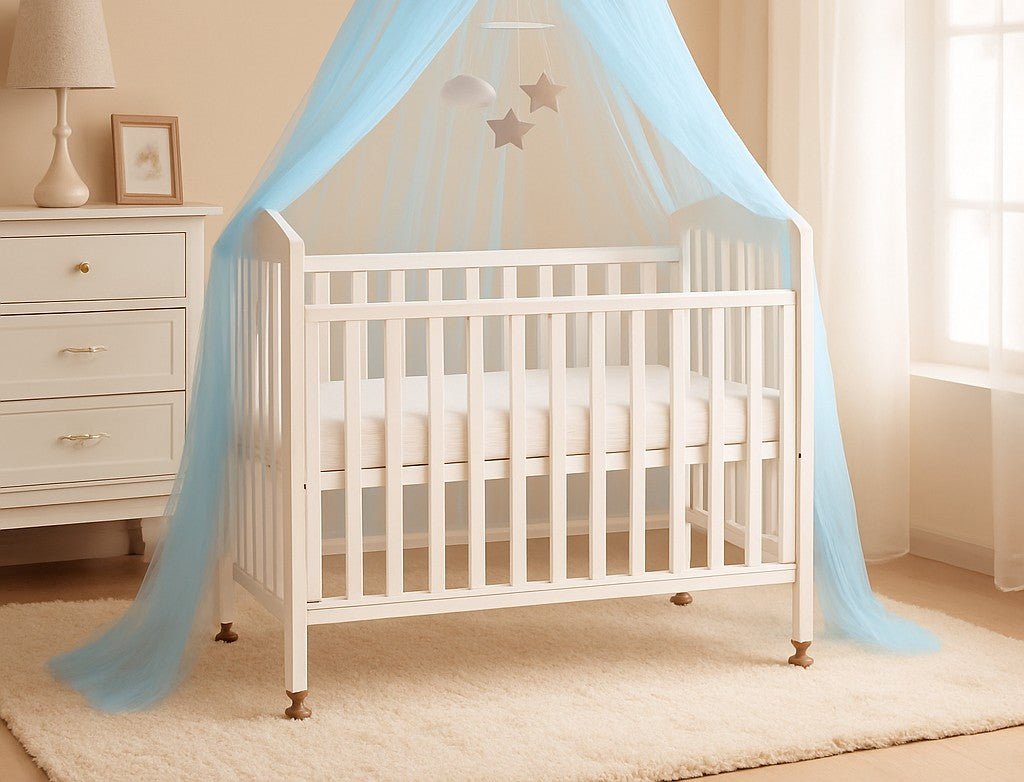  ciel de lit bébé style palais royal délicate