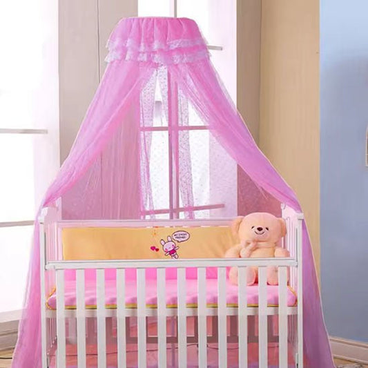 ciel de lit bébé style palais royal gardien silencieux
