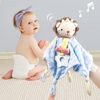  Doudou bébé ultra-doux naturel en coton bio, parfait pour apaiser et réconforter bébé