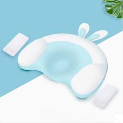 Oreiller Bébé - BestBabyPillow™ - Bleu - Petit Royal
