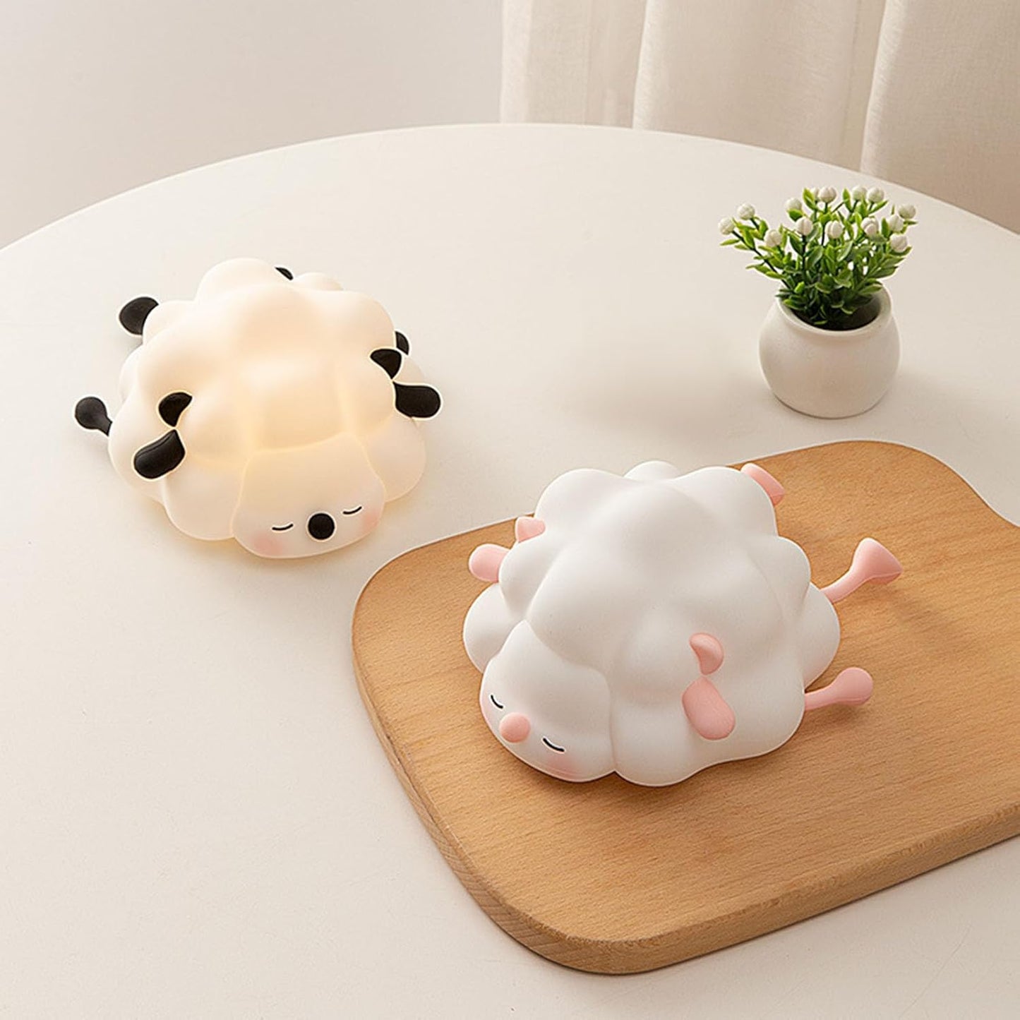 veilleuse bébé mouton materiaux securises