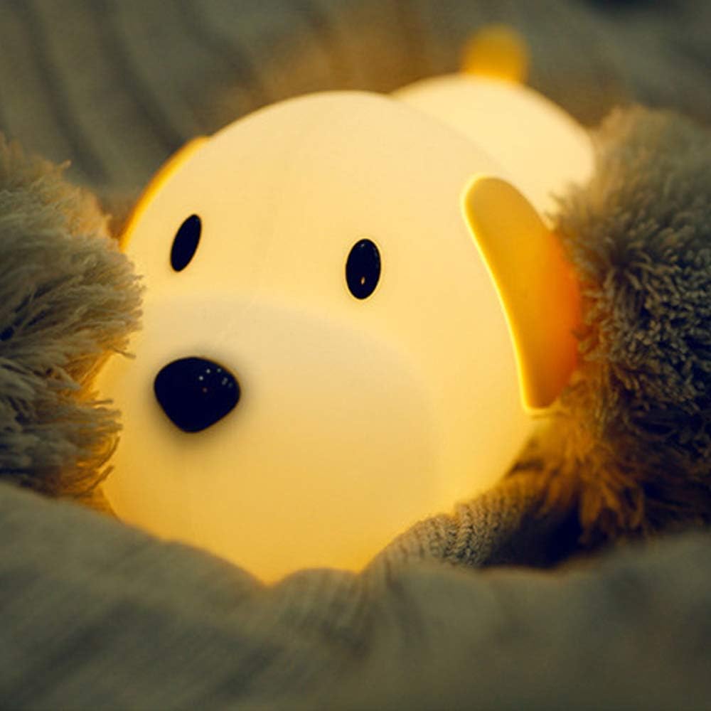 veilleuse bébé chien facilement controlabl