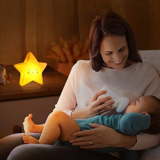diffuse  lumière tamisée qui rassure votre bébé sans perturber son cycle de sommeil