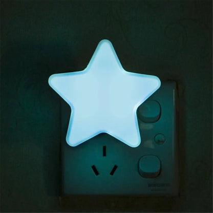 Veilleuse Bebe Murale-Étoile Bleu luxe