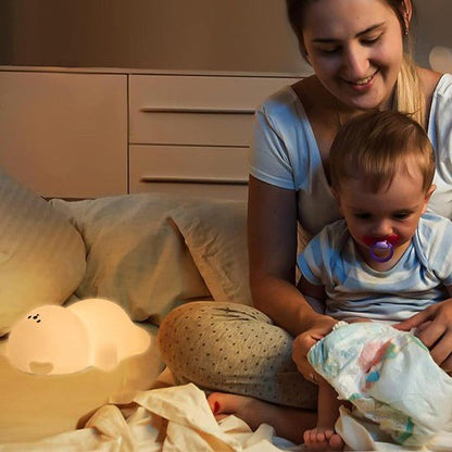 Veilleuse Bébé Ours fournir lumière réconfortante et parfaite pour heure du coucher