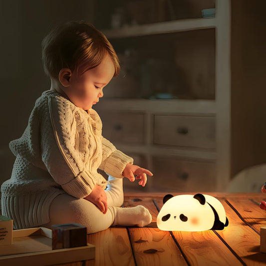 veilleuse bébé panda forme mignonne originale