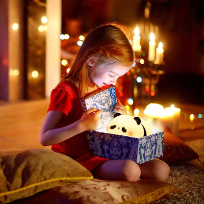 veilleuse bébé panda cadeau ideal pour bébé