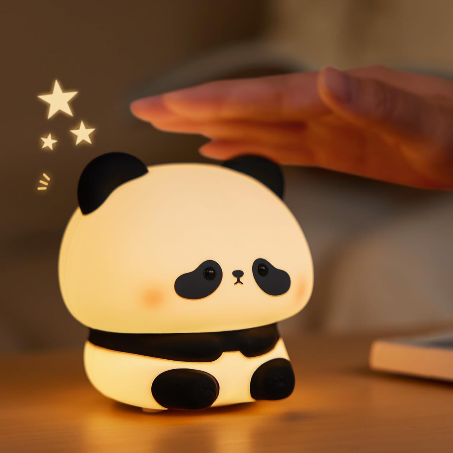 veilleuse bébé panda élement precieux de chambre de votre bebe