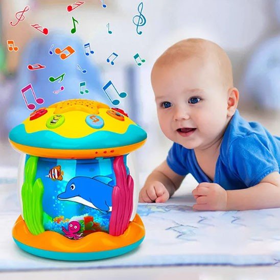 veilleuse musicale bébé projecteur musique douce