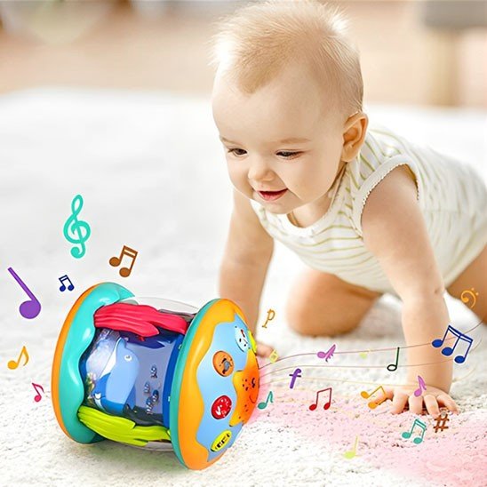 veilleuse musicale bébé projecteur rotatif